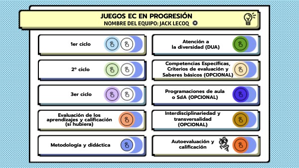 JUEGOS EC EN PROGRESIÓN | Genially