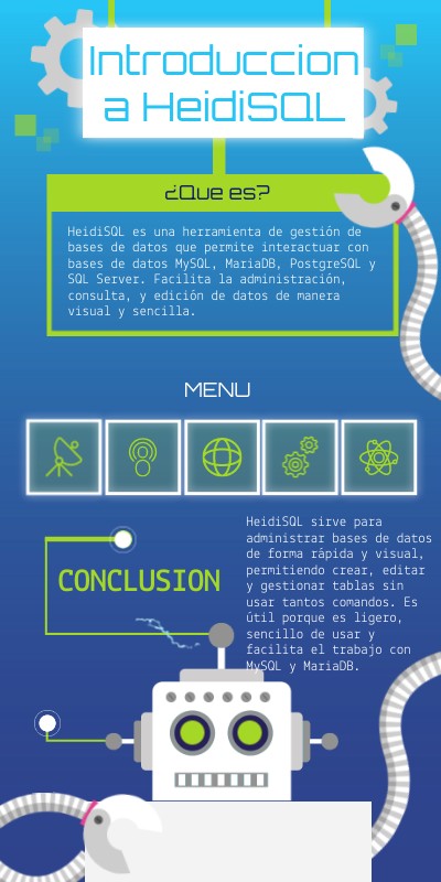 Introduccion a HeidiSQL | Genially