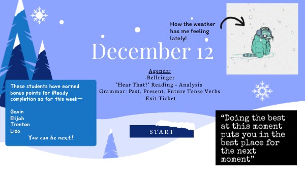 December 12 | Genially
