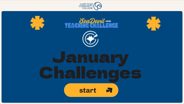 January Challenges | Genially