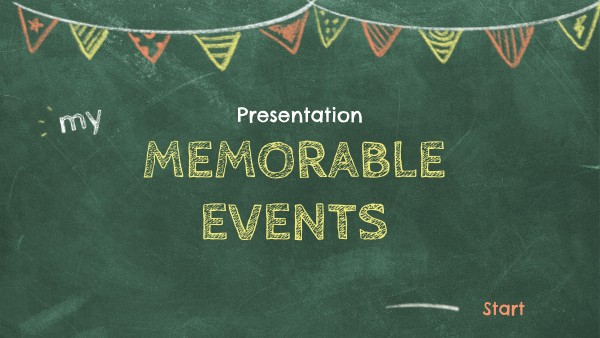 Memorable events | Genially