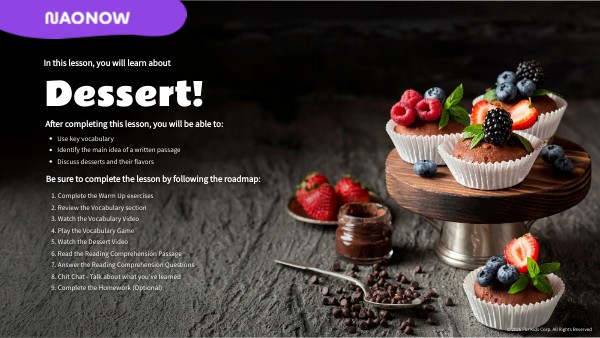 L1 Dessert | Genially