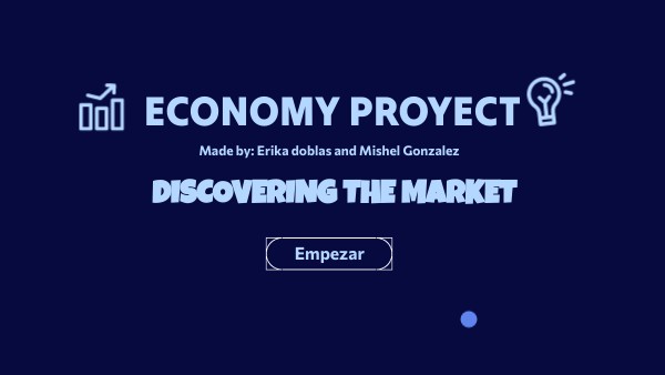 ECONOMY PROYECT | Genially