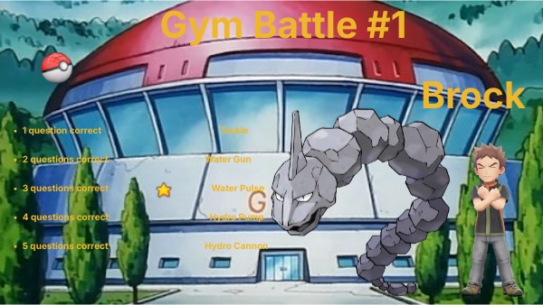 Gym Battle #1 | Genially
