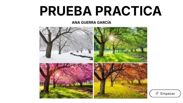 PRUEBA PRACTICA | Genially