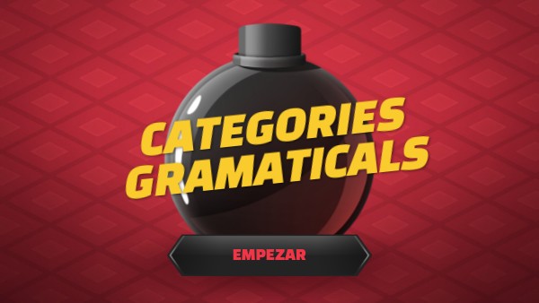 Categories gramaticals | Genially