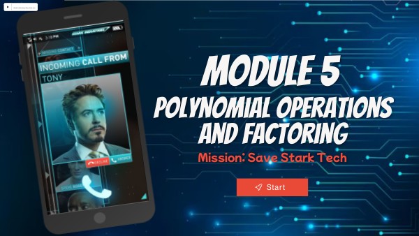 Module 5 - Polynomial Operations & Factoring | Genially