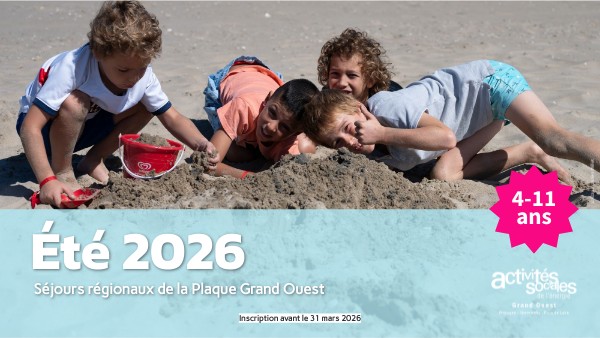 Grand Ouest - Colos Régionales été 2026 | Genially