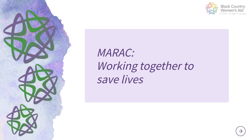 BRIEFING MARAC: Working together to save lives | Genially
