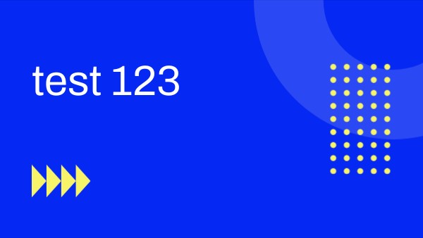 test 123 | Genially