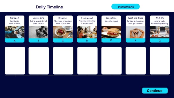 Daily Timeline | Genially