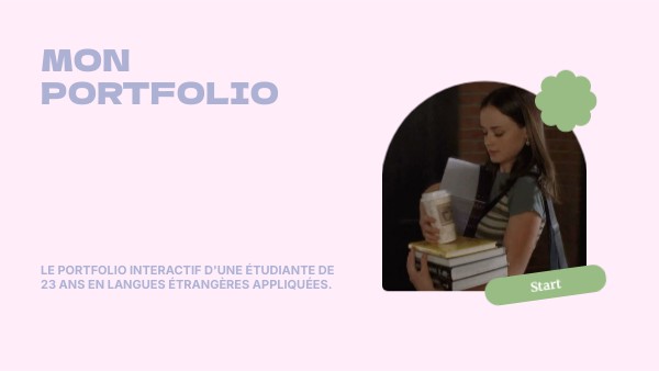 Mon PORTFOLIO | Genially