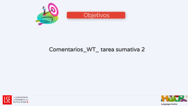 Tarea sumativa - Feedback | Genially