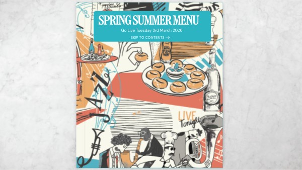 Spring Summer 26 Menu Guide | Genially
