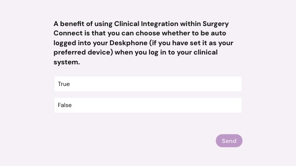 Test your Knowledge- Getting Started With the Deskphone | Genially