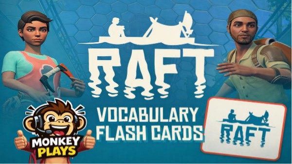Raft vocab flash cards_ep.01 | Genially