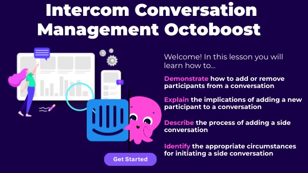 Intercom Conversation Management Octoboost | Genially