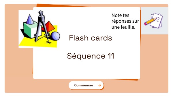 FLASHCARD séquence 11 | Genially
