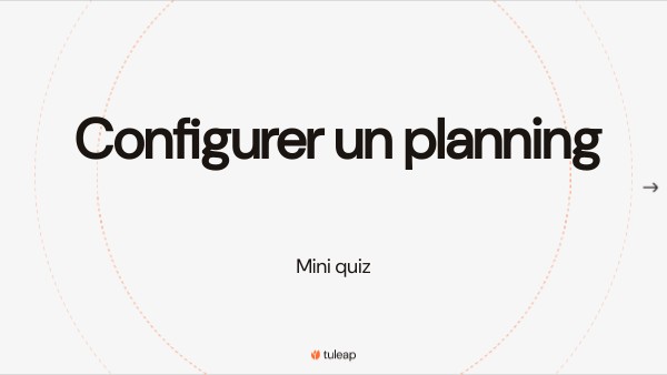 Configure a planning | Genially