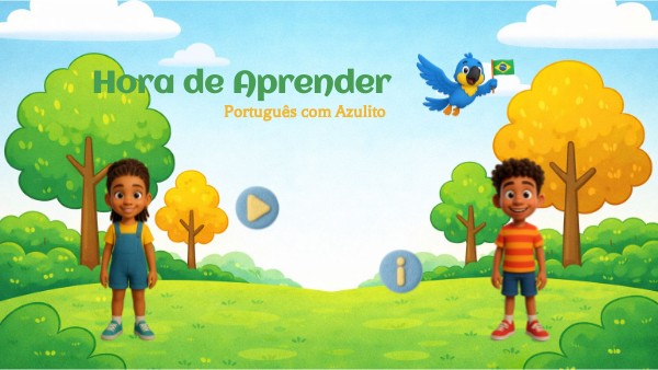 Hora de Aprender - Português com Azulito