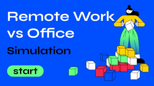 Remote Work vs Office | Genially