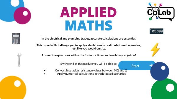 Applied Maths Activity | Genially