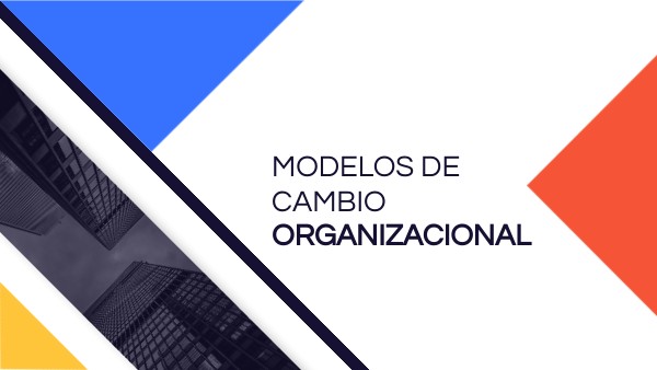 modelos de cambio organizacional | Genially