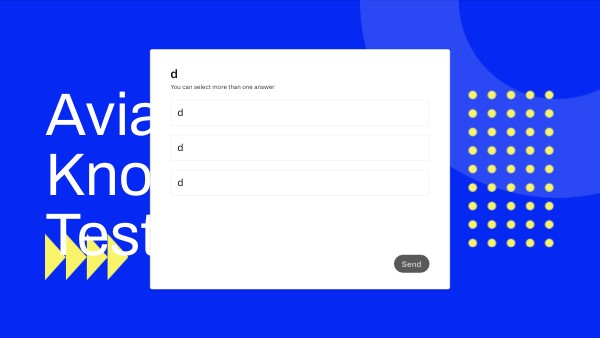 Aviation Knowledge Test | Genially