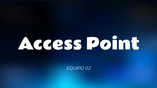 All.1 Access Point - EQ02 | Genially