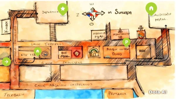 Mapa interactivo | Genially