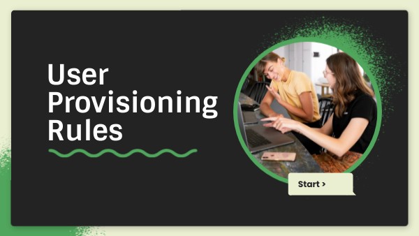 User Provisioning Rules | Genially