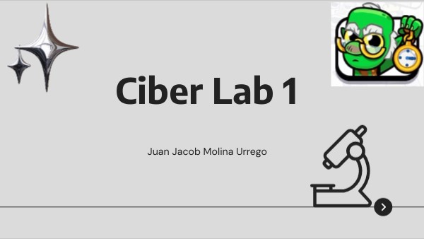 Ciber Lab 1 | Genially