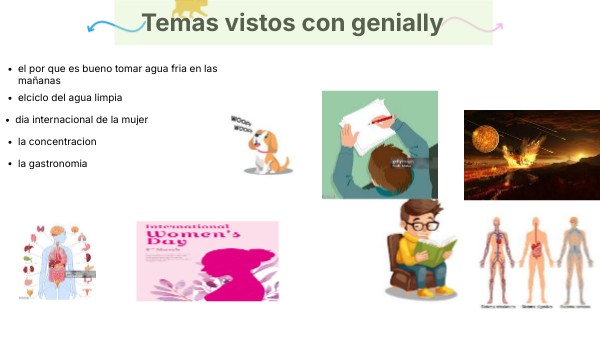Temas vistos con genially | Genially
