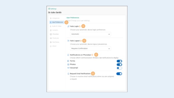 User Preference Tab | Genially