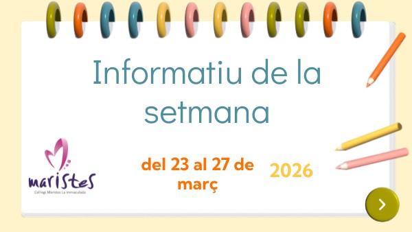 Informatiu de la setmana | Genially
