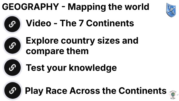 GEOGRAPHY - Mapping the world | Genially
