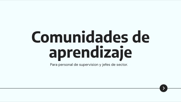 Comunidades de aprendizaje | Genially