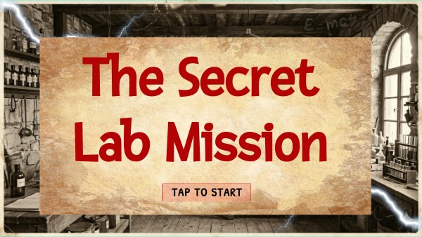 The Secret Lab Mission | Genially