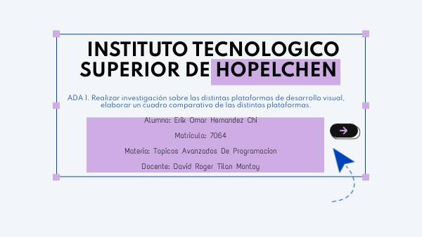 ADA 1. Realizar investigación sobre las distintas plataformas | Genially