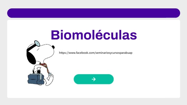 Biomoléculas | Genially