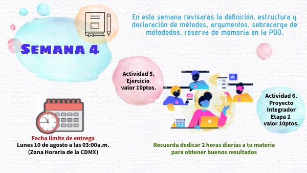 Semana 4 POO | Genially