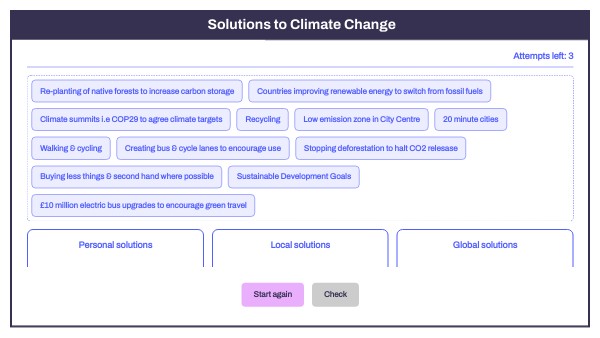 Solutions to Climate Change | Genially