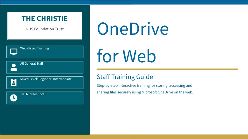 OneDrive_Training_TheChristie (1).pptx.pptx | Genially