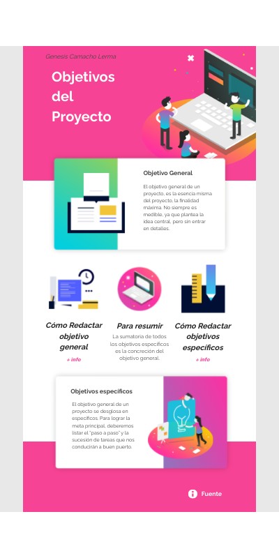 Objetivos del Proyecto | Genially