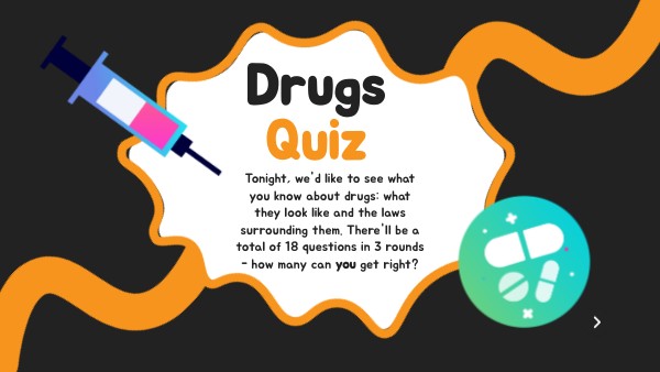 Drugs Quiz | Genially