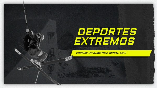 Presentación Deportes Extremos | Genially