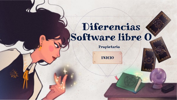 Diferencias Software libre O | Genially