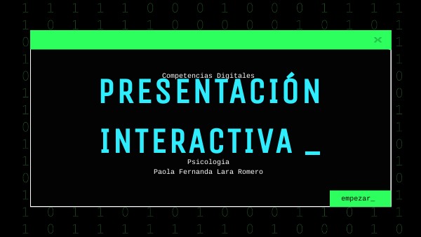 Presentación interactiva _ | Genially