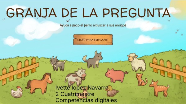 granja de la pregunta | Genially