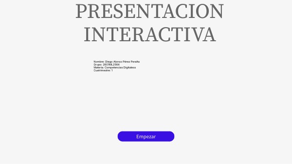 PRESENTACION INTERACTIVA | Genially